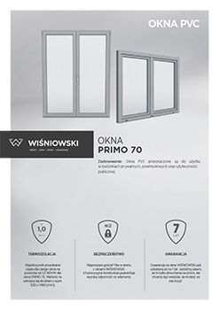 Okna PVC PRIMO 70