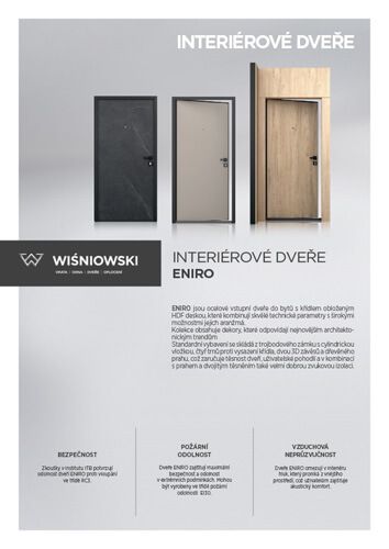 Interiérové dveře ENIRO