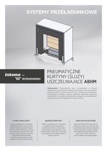 Pneumatyczne kurtyny (śluzy) uszczelniające ABHM