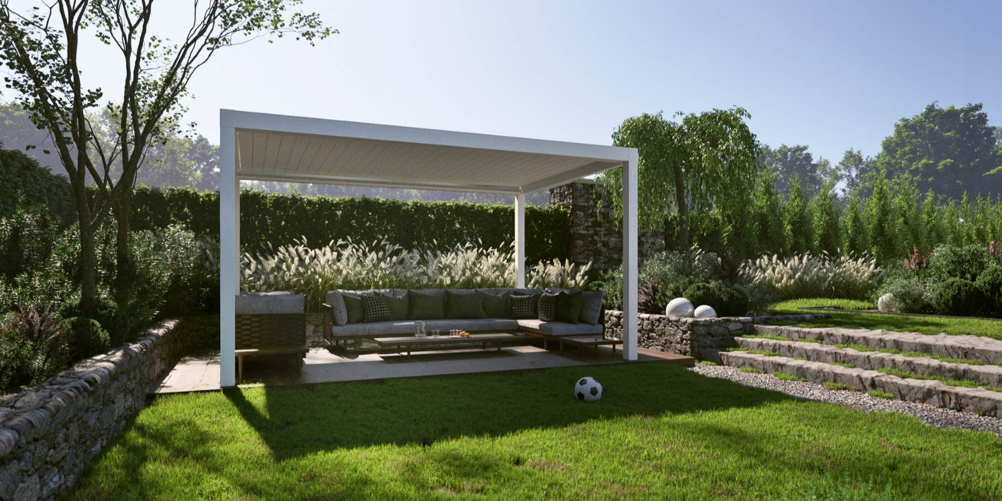 Pergola ECHO Light — lekka forma, pełna funkcjonalność