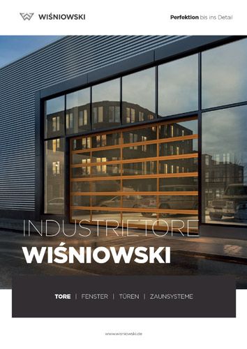 Perfekte Investition. Industrietore von WIŚNIOWSKI.