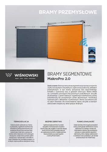 Bramy segmentowe MakroPro 2.0
