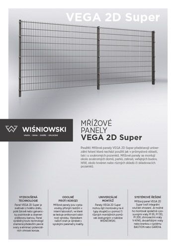 Mřížové panely VEGA 2D Super