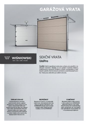 Sekční vrata UniPro