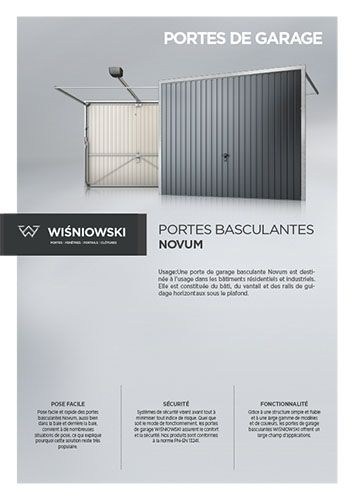 Portes basculantes NOVUM