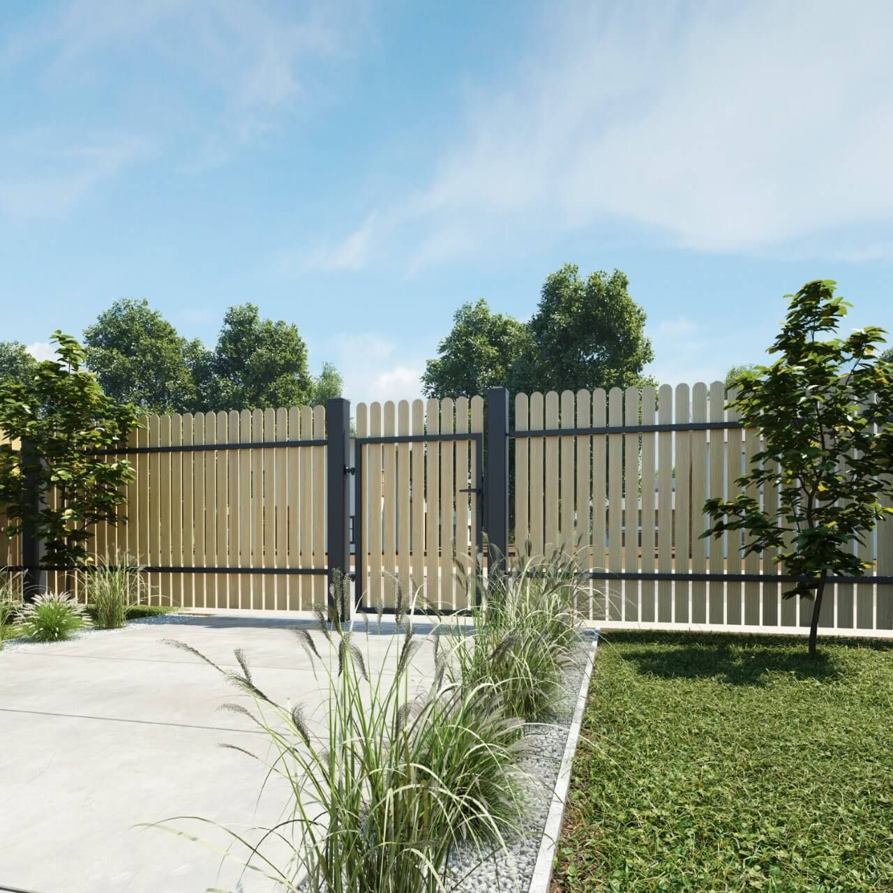 WIŚNIOWSKI wood fence