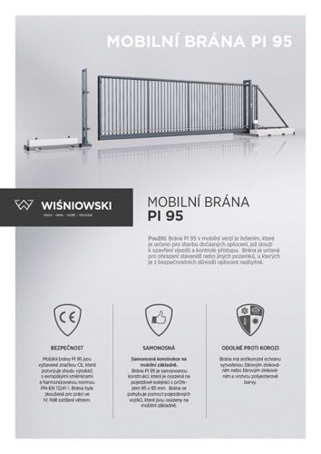 Mobilní brána PI 95