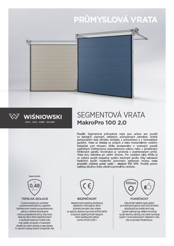 Segmentová vrata MakroPro 100 2.0