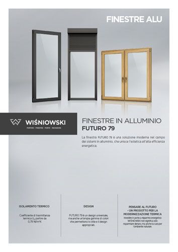 Finestre in alluminio FUTURO 79