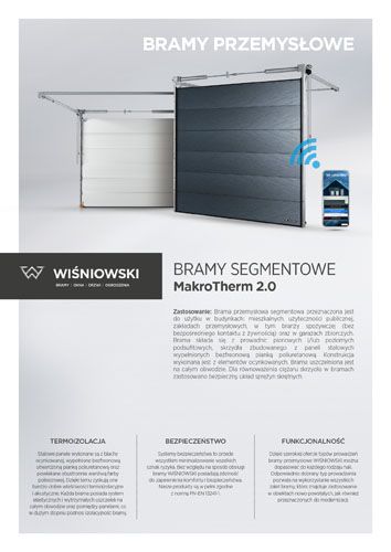 Bramy segmentowe MakroTherm 2.0