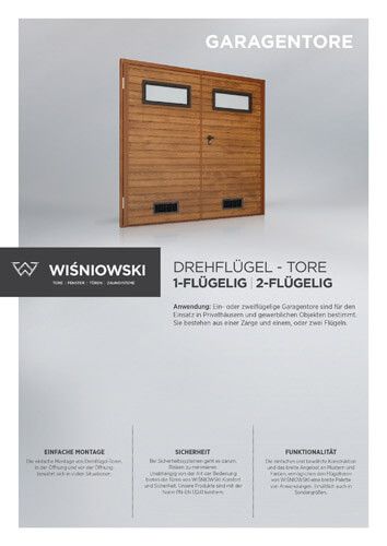 Drehflügel - Tore