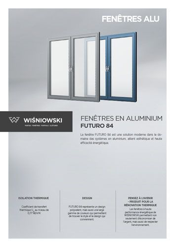 Fenêtres en aluminium FUTURO 84